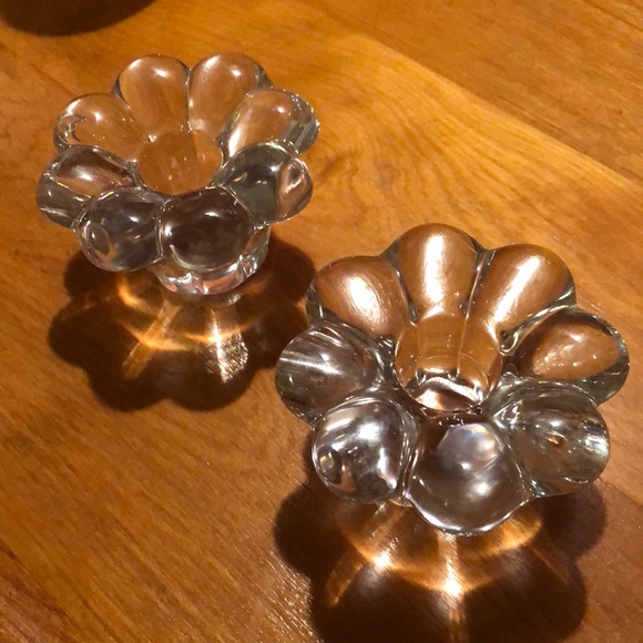 Other - Crystal candle holders